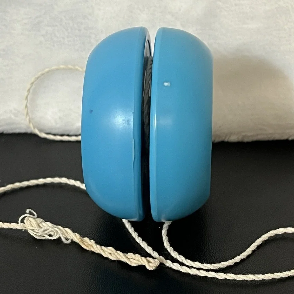 RARE Vintage Bonanza Steakhouse Restaurant Advertising YO-YO Yo Yo Blue Plastic